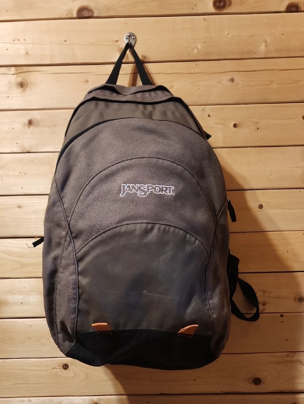Vintage Jansport Backback Suede Leather